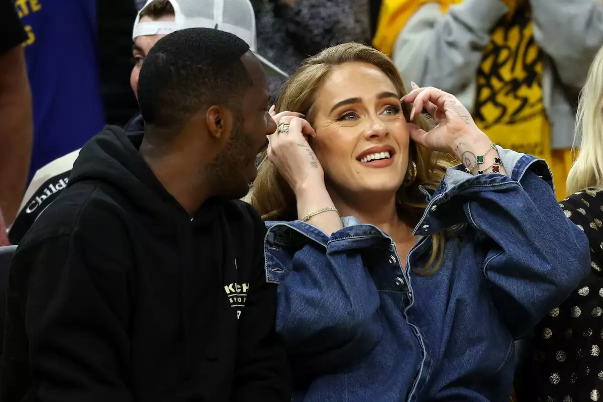 Adele y su novio Rich Paul