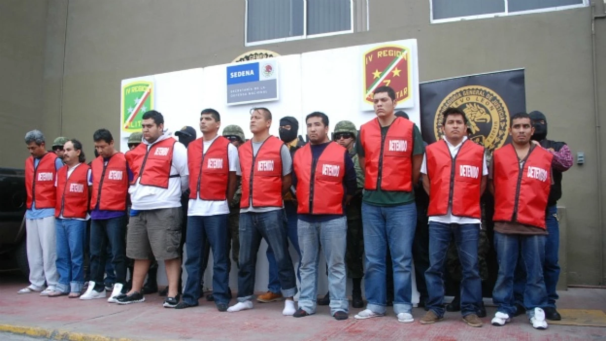 Integrantes del cártel del Golfo que participaron en masacre en el Sabino Gordo
