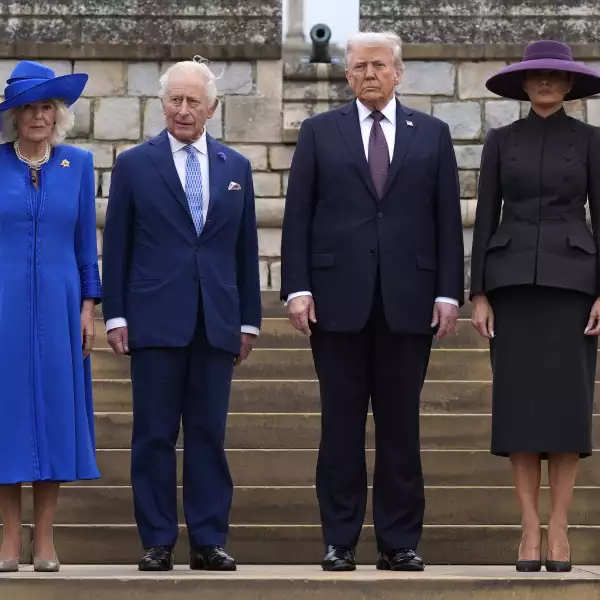 UK Hosts President Trump And First Lady Melania Trump For State Visit - Day Two