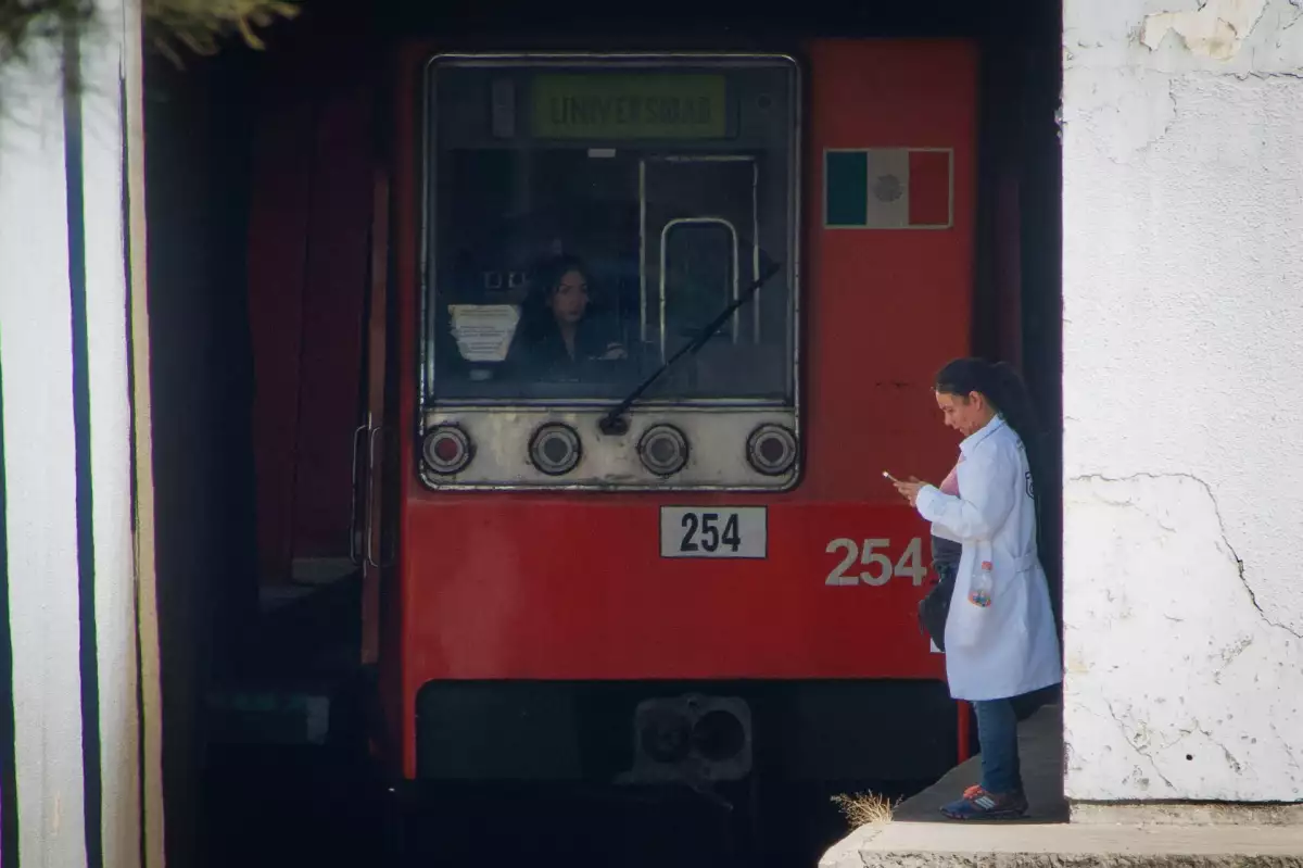 Choque de trenes en la Línea 3 del Metro en enero de 2023