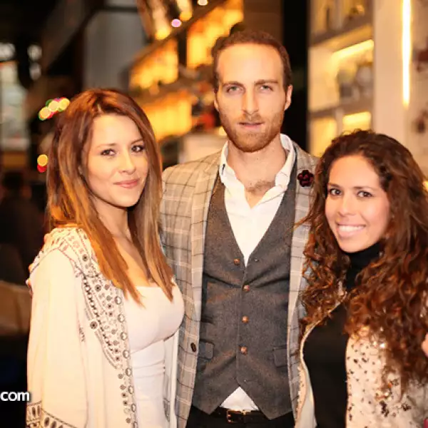 Gracys Robles, Salomón Sacal y Montserrat Salazár