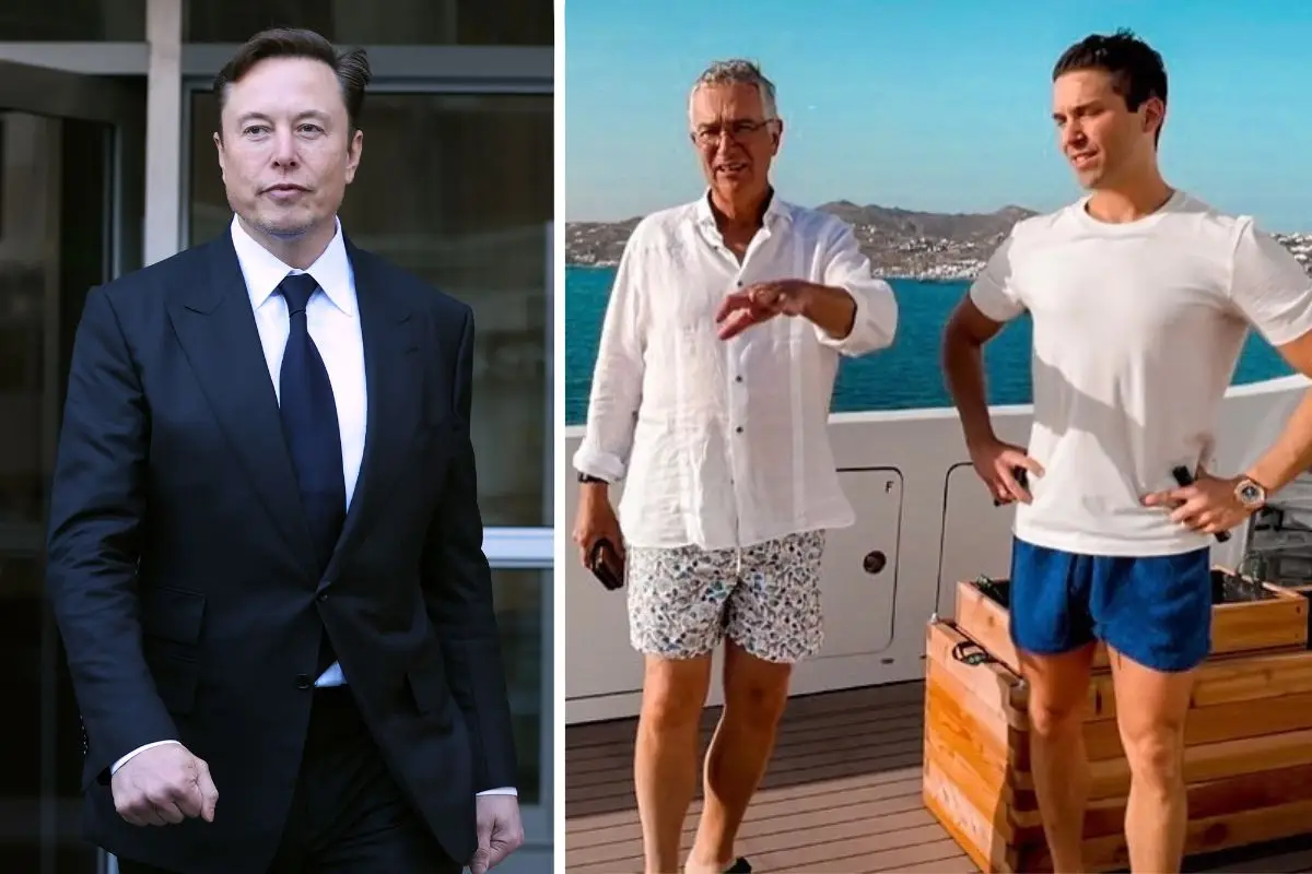 Elon Musk en Los Cabos.