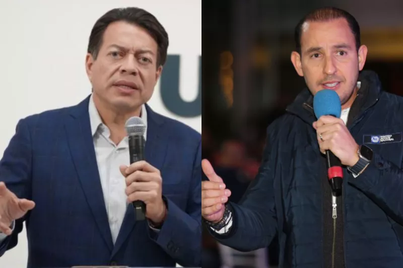 Los dirigentes de Morena y del PA