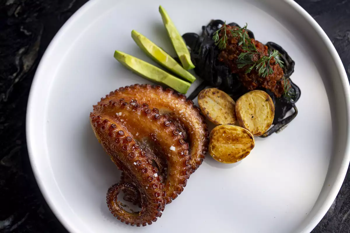 Pulpo del restaurante Arango