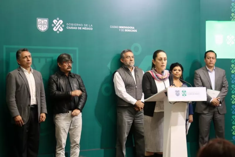 Anuncio. La jefa de gobierno de la CDMX dio detalles de las obras que generarán afectaciones en el suministro de agua.
