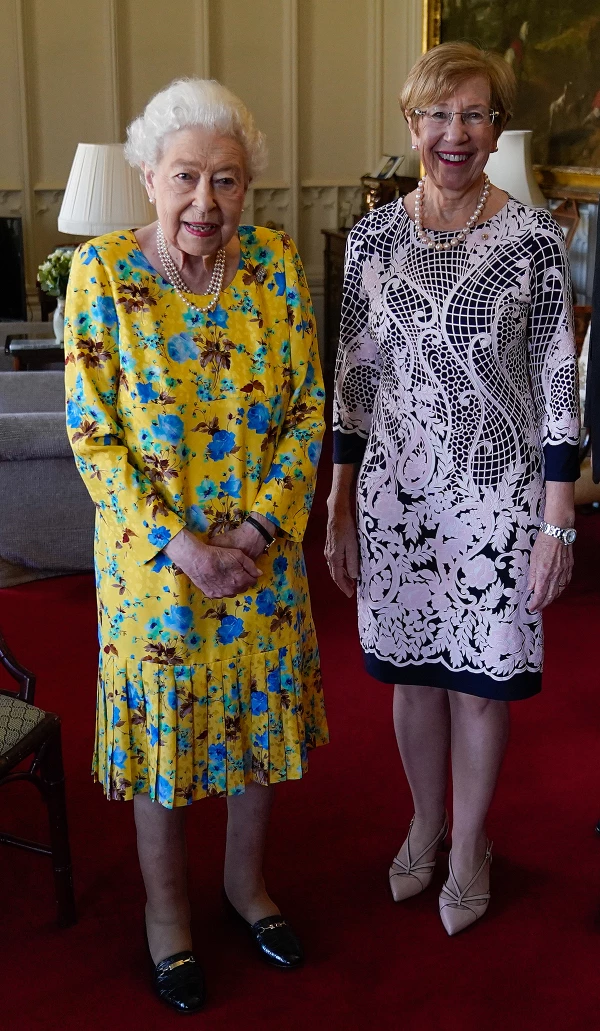Audiences With The Queen At Windsor Castle