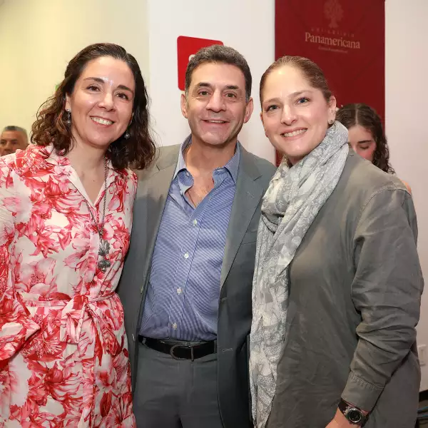 María Fernanda Cuen, Luis Alberto y Lola Aziz
