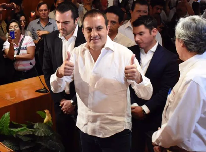 Cuauhtémoc Blanco, candidato de Morena tiene el 33.7% de las preferencias electorales en Morelos. 