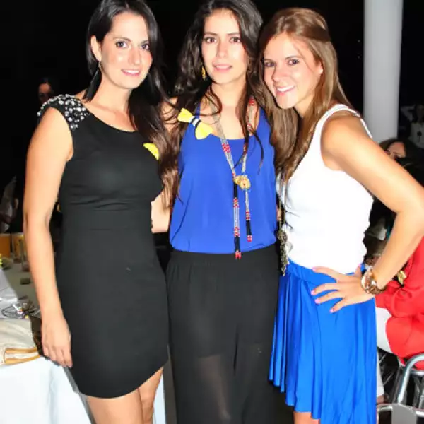 Ana Paula Peregrina, Carolina Valencia y Lorena Aguilar
