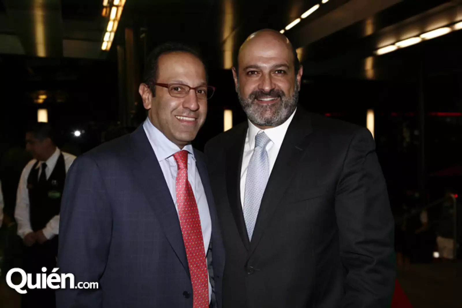 Marco Antonio Slim y Michel Kuri