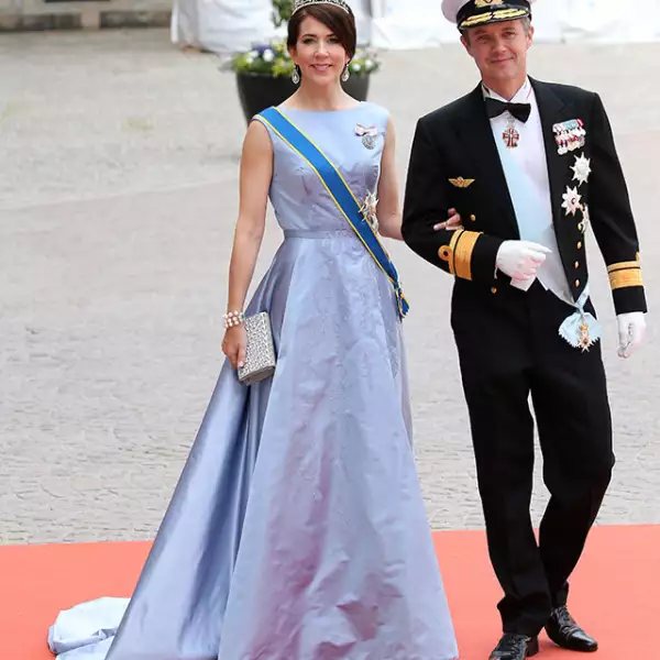 Príncipe Frederik de Dinamarca y princesa Mary de Dinamarca.