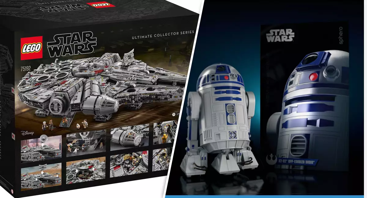 Nuevos juguetes de Star Wars.