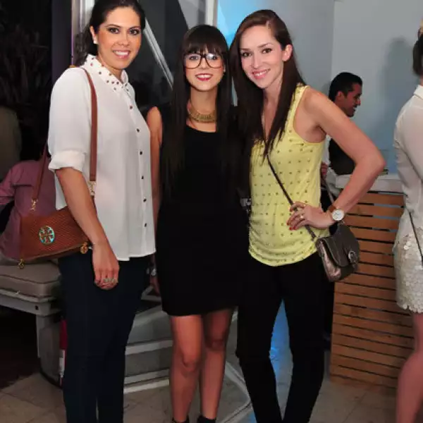 Angie Dueñas, Fernanda Ortiz y Perla Gallardo