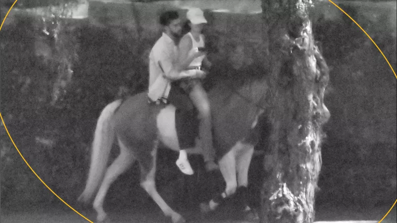 Kendall Jenner y Bad Bunny llevan su romance a un centro ecuestre.