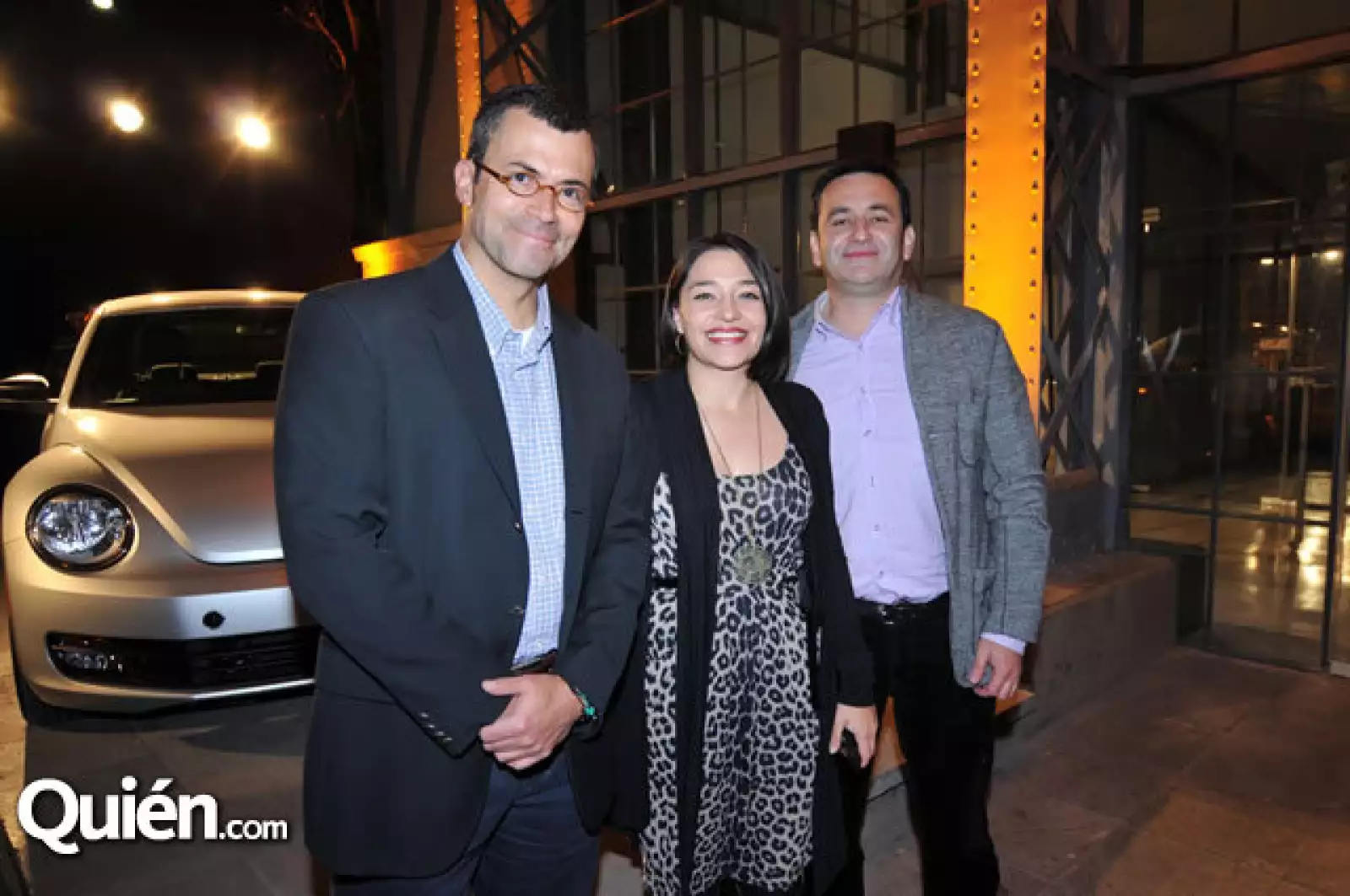 Joaquín del Rivero,Marifer Evia y Marco Hernández