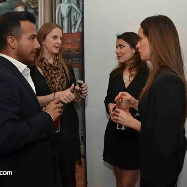 Beto Mendoza,Lise Morlet,Válerie Anaya y Muriel Elbright