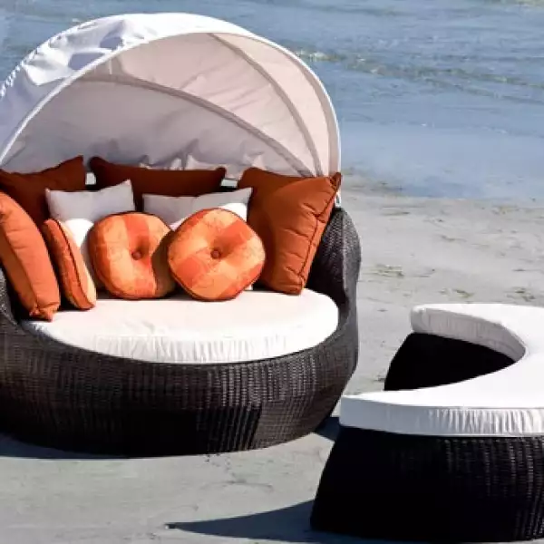 playa cama vacaciones