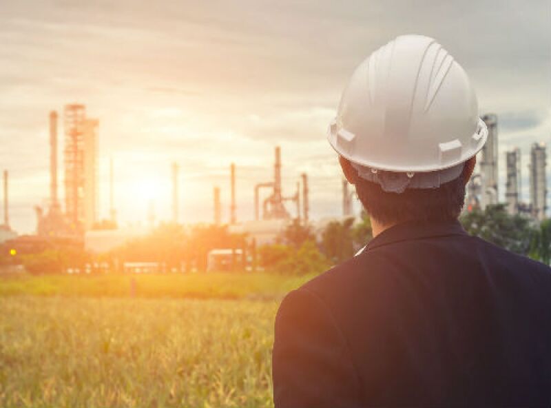 planta industrial y empresar�o