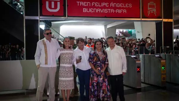 Inauguración Tren Felipe Ángeles