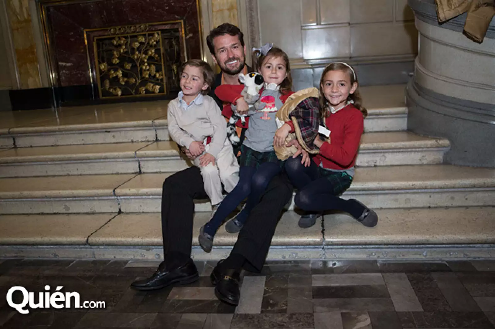 Eduardo Wichtendahl, Eduardo Wichtendahl, Natalia Wichtendahl y Emilia Wichtendahl