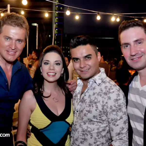 Gerónimo García, Lila Cortés, Alejandro Pujol y Arturo de la Garza