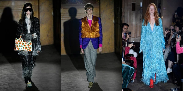 Gucci show, Runway, Spring Summer 2019, Paris Fashion Week, France - 24 Sep 2018