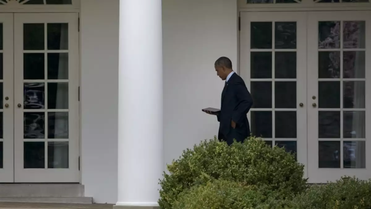 Obama Casa Blanca apagón