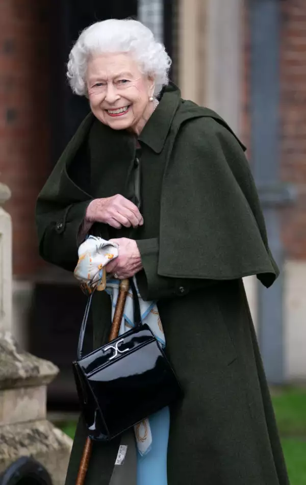 The Queen Hosts A Reception At Sandringham House On The Eve Of Accession Day