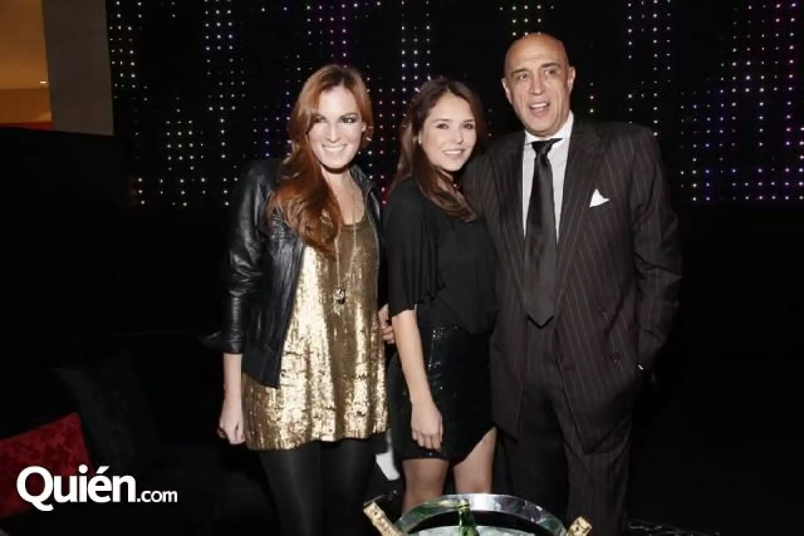 Angie Taddei,Gretel Valdéz y Pedro Torres