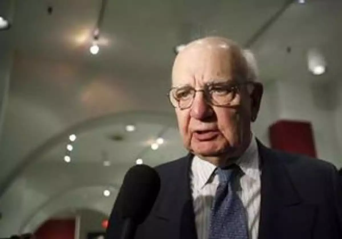 Volcker destacó los problemas para mantener la cohesión política de Europa. (Foto: Reuters)