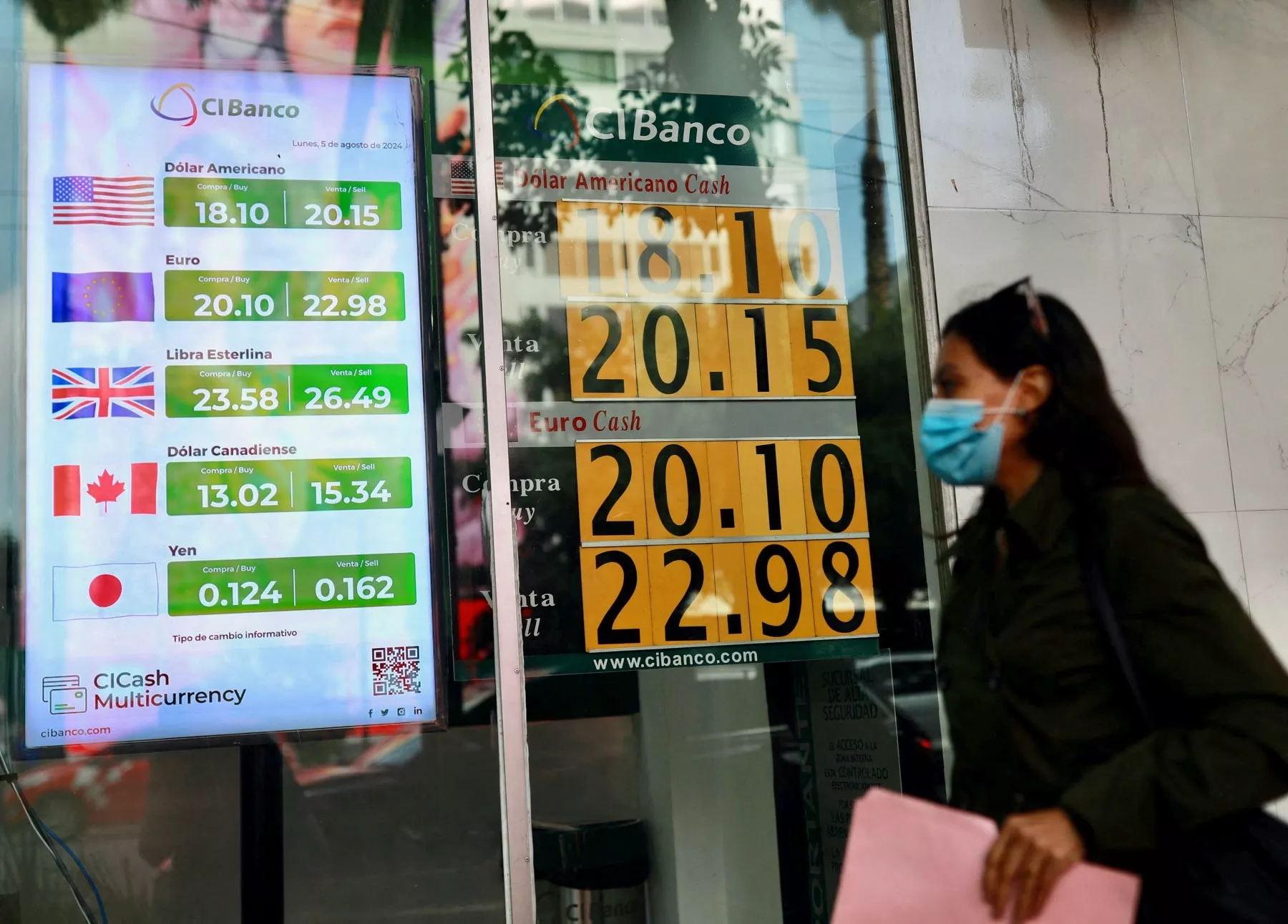 Peso tiene avance semanal de 0.89% frente al dólar