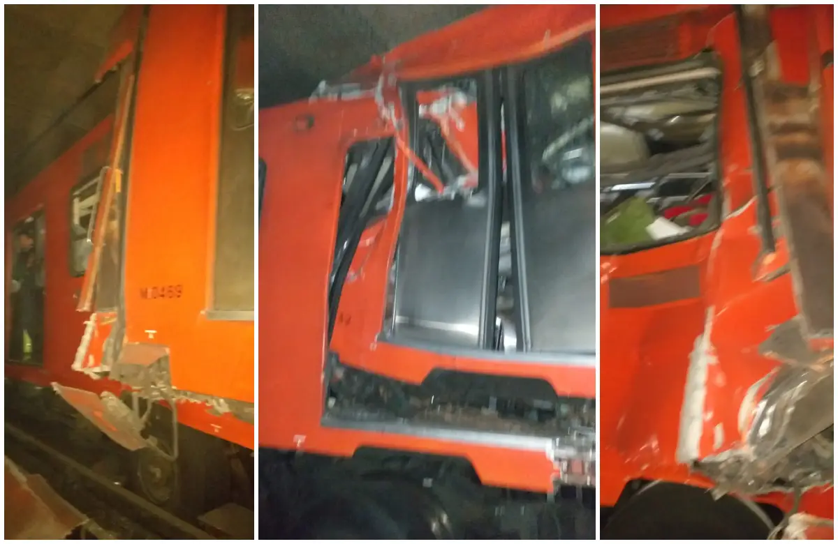 Accidente del Metro línea 3, dia 7 de enero