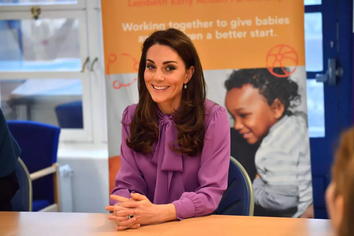 The Duchess Of Cambridge Visits The Henry Fawcett Children's Centre