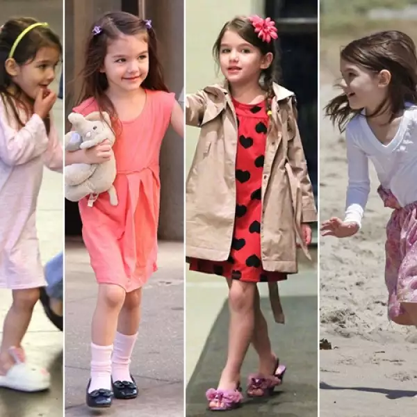 Aún cuando los medios opinen que es una niña demasiado consentida, la verdad es que Suri parece vivir una infancia feliz.
