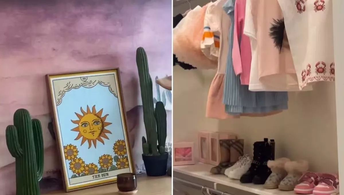 Christian Nodal presume el tierno cuarto que preparó para su hija Inti
