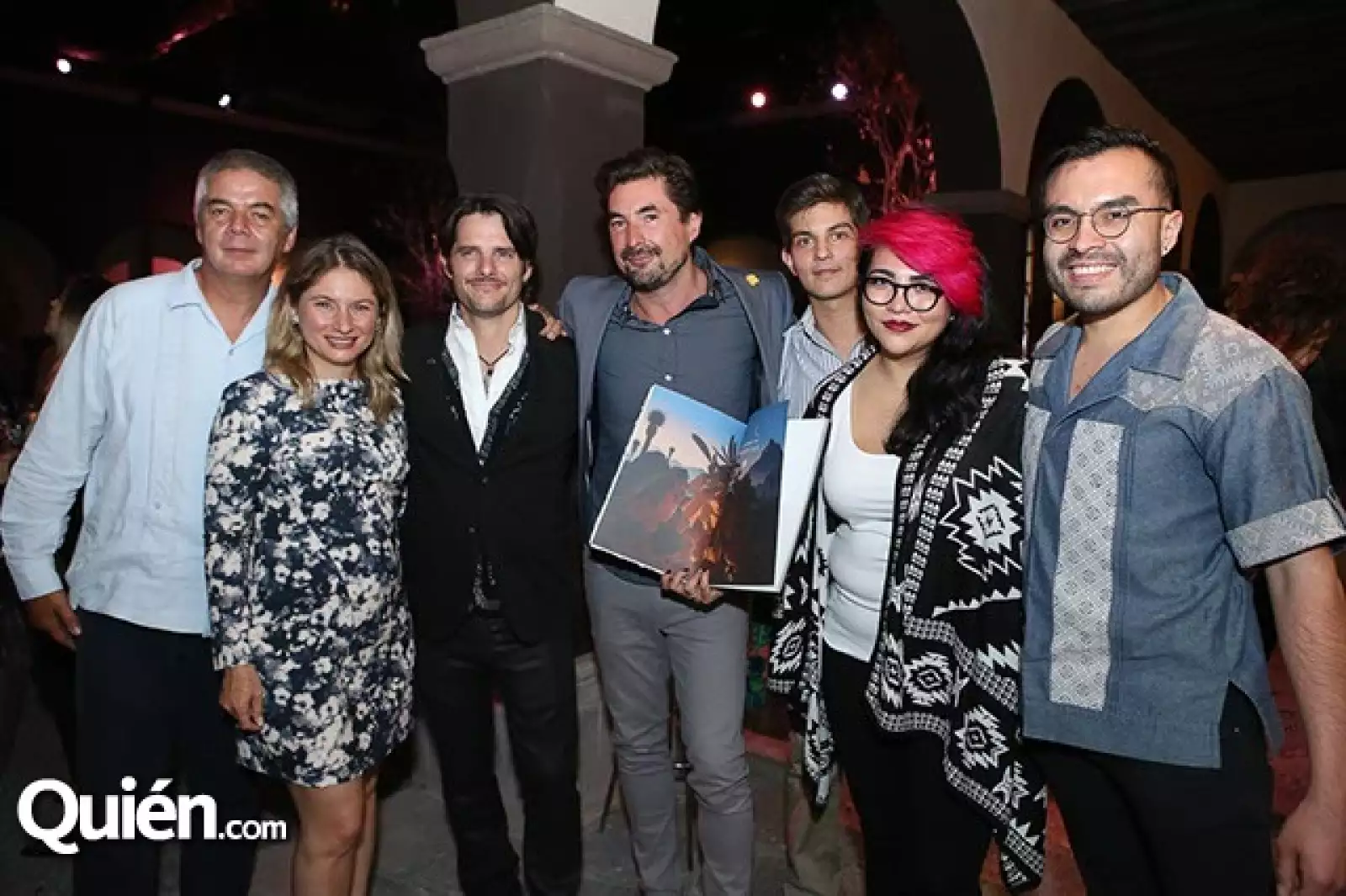 Hugo D´Acosta,Lu Botello,Martín López,Eugenio Maillefert,José Martínez,Fher Vaz y Mario Barrera