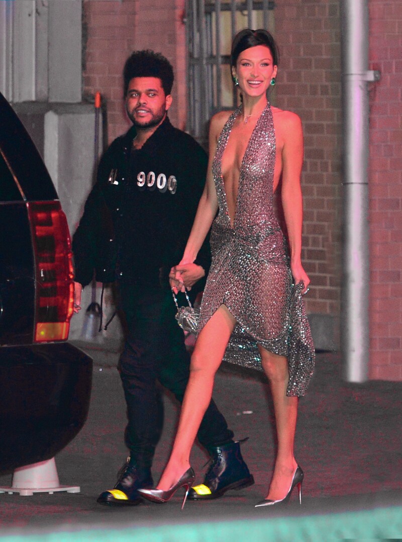 The Weekend y Bella Hadid noviembre 2018