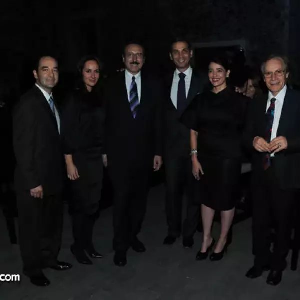 Óscar Vélez, Dalia de Vélez, Andrés Blaisten, Boris Hirmas y Taiyana y Rodrigo Pimentel