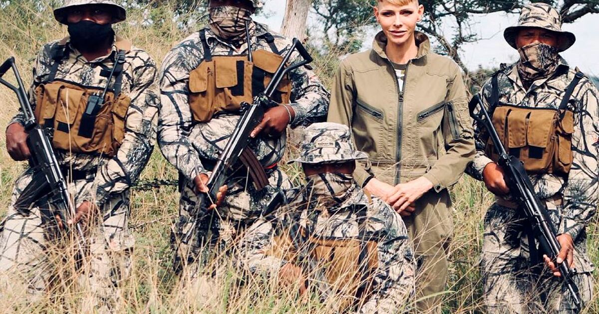 Charlène de Mónaco deja ver su lado más sudafricano