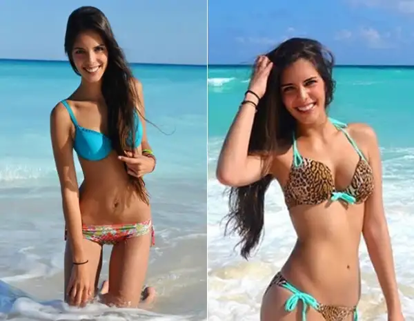 María es ahora una guapísima adolescente.