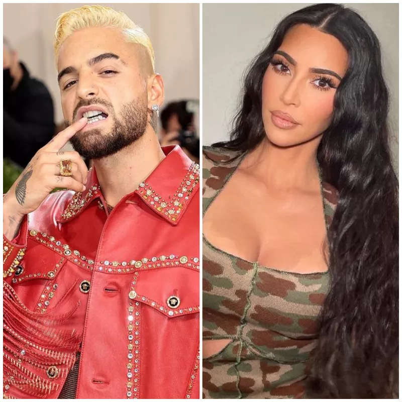 Maluma y Kim Kardashian