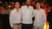 Juan Pablo Tejeda,Claudio de Angelis y José Luis Pinto