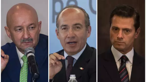 Carlos Salinas de Gortari, Felipe Calderón y Peña Nieto
