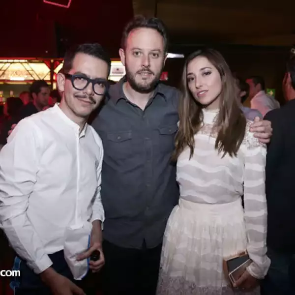 Manolo Caro,Stacy Perskie y Sofia Sisniega