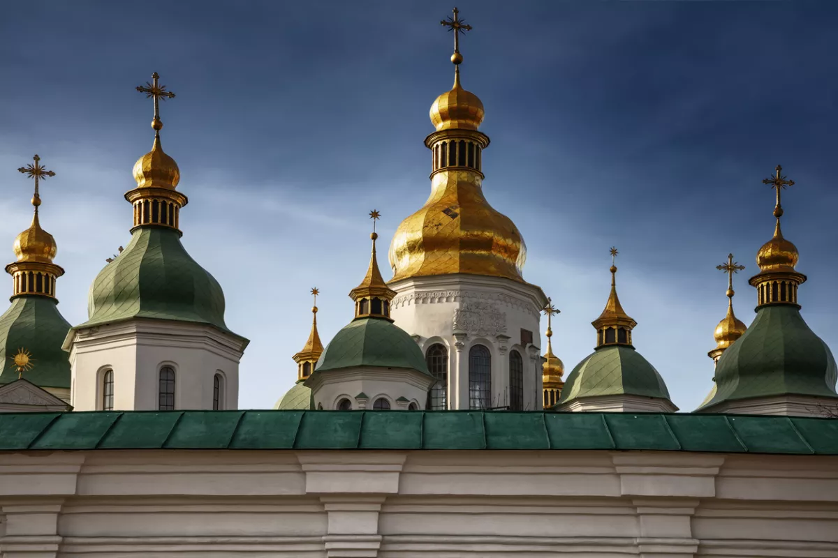 Catedral de Santa Sofía, Kiev, Ucrania, Europa del Este