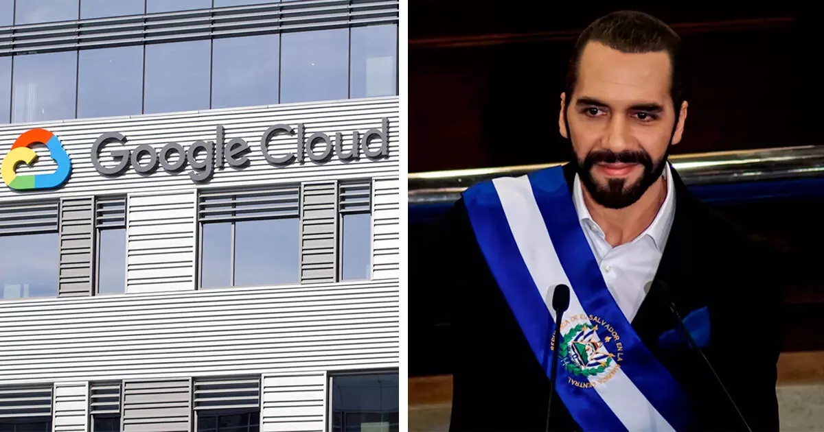 Google Cloud acuerdo con Nayib Bukele en El Salvador