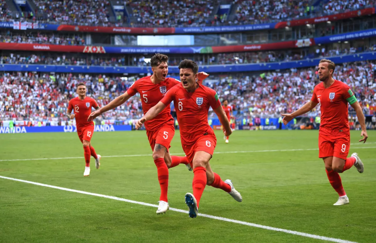 England goal Russia 2018