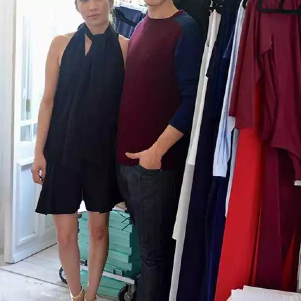 Angélica Oropeza y Diego González.