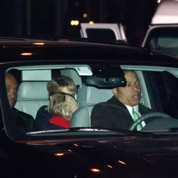 Matilda y Michelle fueron captadas un día después de la noticia de la muerte del actor.