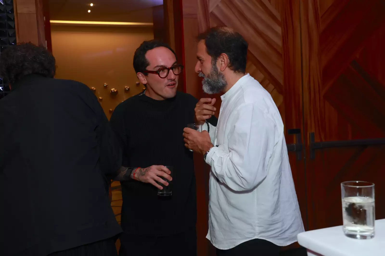 chef Lucho Martínez y chef Enrique Olvera